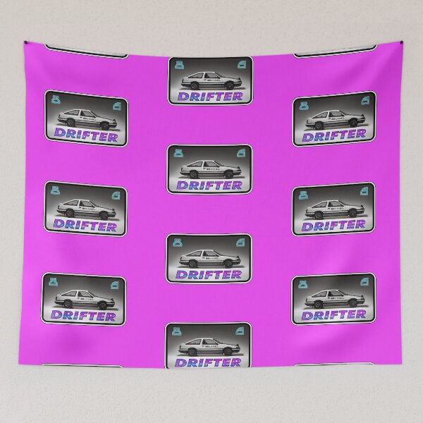 Item preview, Drifter! Pink (on Hot Pink) designed and sold by epinkb.