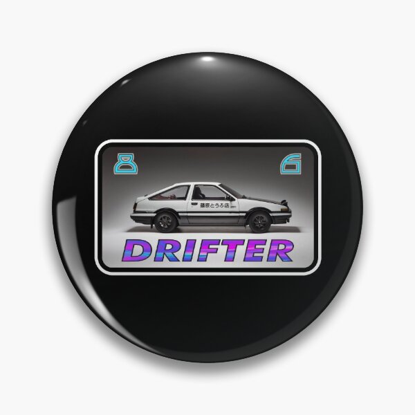 Item preview, Drifter! Pink (on Black) designed and sold by epinkb.