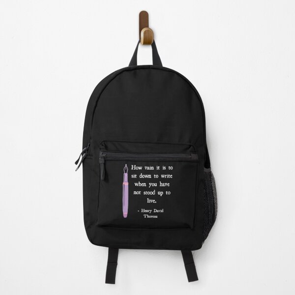 Item preview, Henry David Thoreau Writing Quote How Vain it is designed and sold by DesignsofNote.