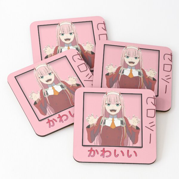 Item preview, Simple Aeshtetic Zero two darling kawaii design  designed and sold by Aestheticanime2.
