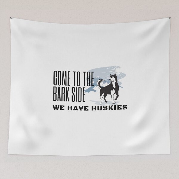 Artikelvorschau, Komm auf die Bark-Seite, wir haben Huskies-T-Shirt entworfen und verkauft von Martimad.