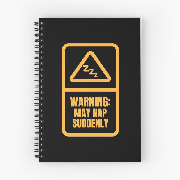 Item preview, WARNING MAY NAP SUDDENLY designed and sold by SurbDesigns.