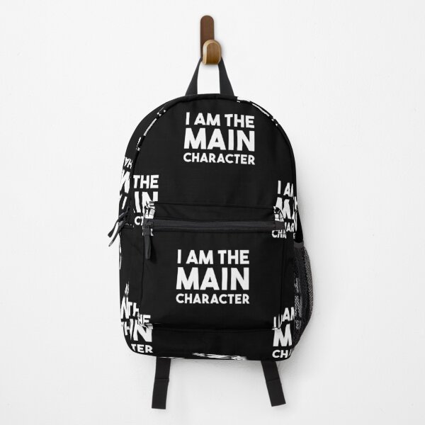 Item preview, I Am The Main Character (Black) designed and sold by quoteedesigns.