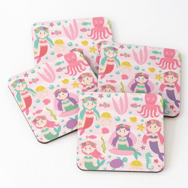 Item preview, Cute Princess Mermaid Pattern designed and sold by PatternTale.