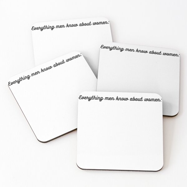 Item preview, everything men know about women :  designed and sold by xyiyx.