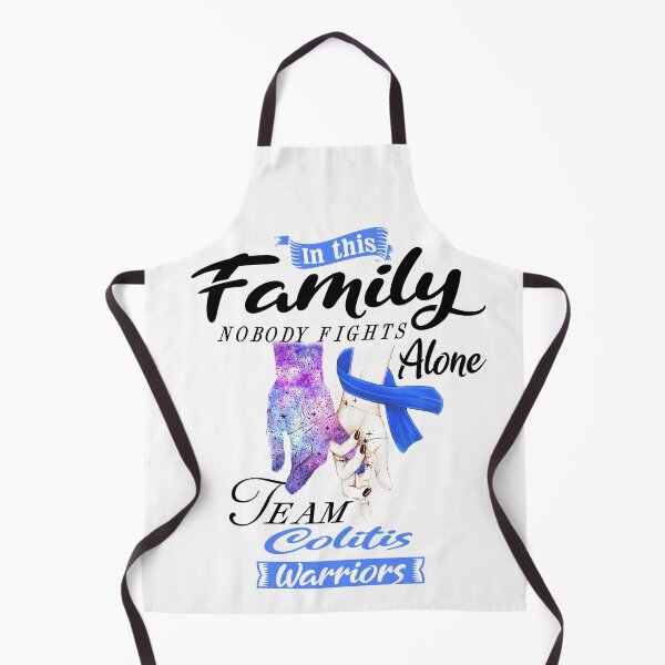 Item preview, In This Family No One Fights Alone Team Colitis Warrior designed and sold by deputylove.