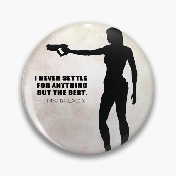 Item preview, Miranda Lawson Nebula Quote designed and sold by Tash Bentley.