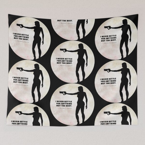 Item preview, Miranda Lawson Nebula Quote designed and sold by Tash Bentley.