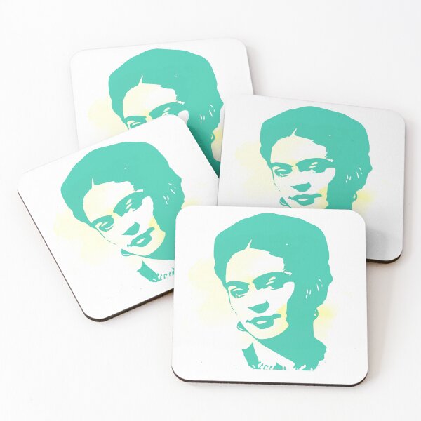 Item preview, Frida kahlo portrait feminist pop art designed and sold by MiloHarris.