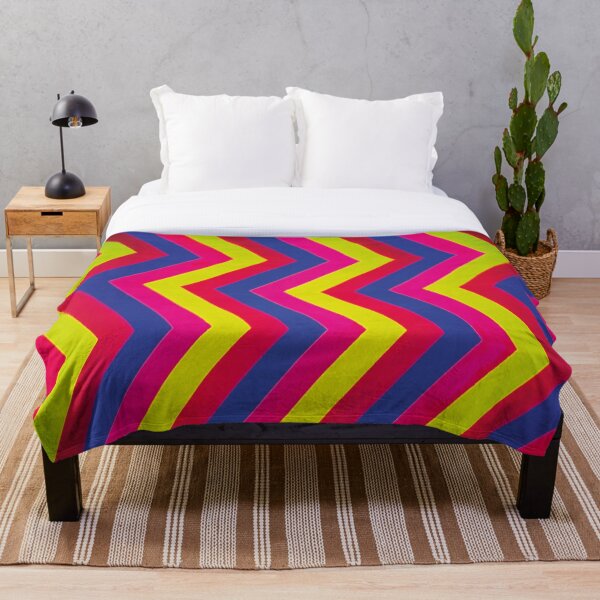 Item preview, Geometric Painting - Dazzling Vibrating Zigzags Meditating designed and sold by Ailon Free's Cosmic Funk.