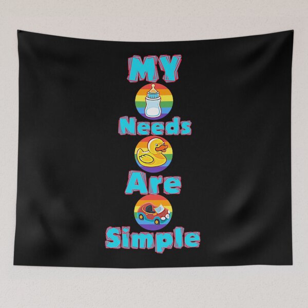 Item preview, My Needs are Simple -  designed and sold by Cool Store.