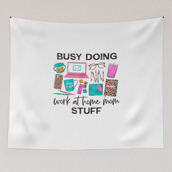 Item preview, Working mom, working from home, work at home stuff, gifts for self employed mothers designed and sold by FACELESS MONKEY.