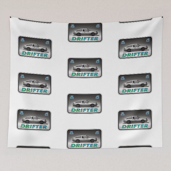 Item preview, Drifter! Green (on White) designed and sold by epinkb.