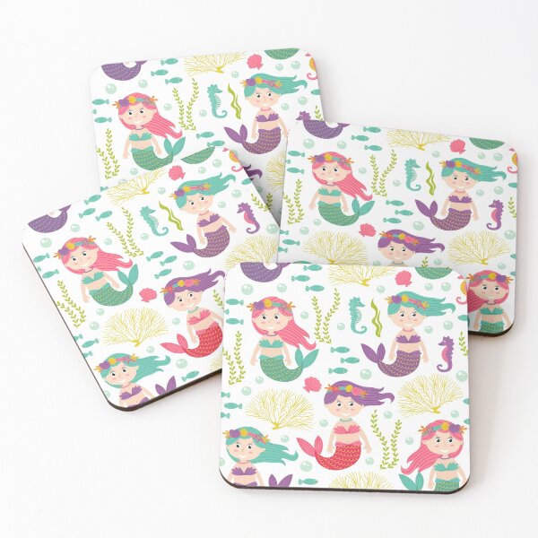 Item preview, Cute Pattern Mermaid designed and sold by PatternTale.