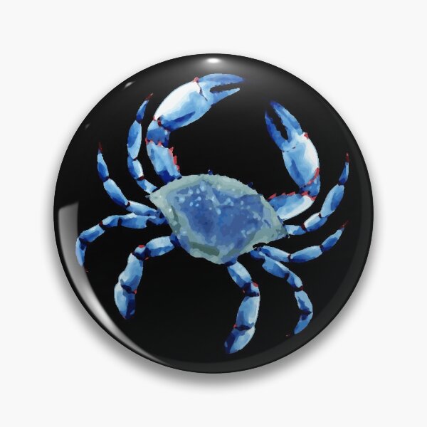 Item preview, Blue Crab Oil Painting designed and sold by GL Digital Artwork .