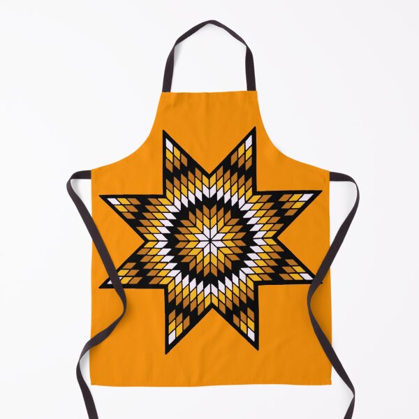 Item preview, Orange / Brown Native American StarQuilt Design designed and sold by JMWCD.