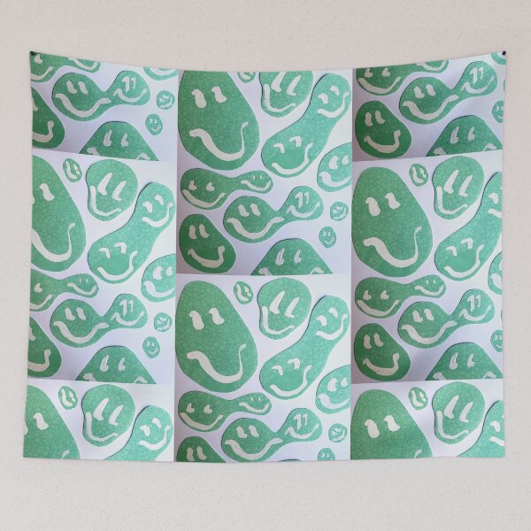 Item preview, trippy smiley faces designed and sold by buzzcutart.