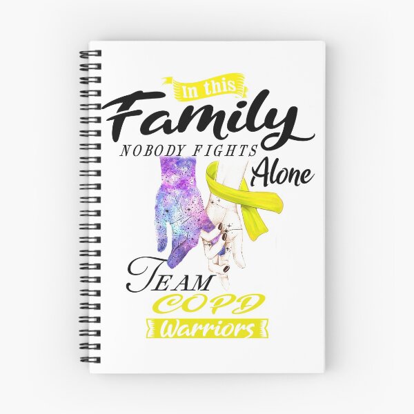 Item preview, In This Family No One Fights Alone Team COPD Warrior designed and sold by deputylove.