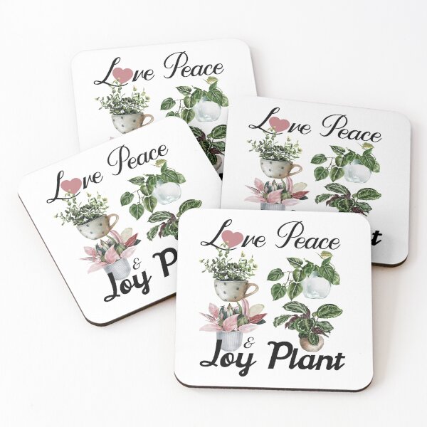 Item preview, Love Peace and Joy Plants designed and sold by AmazingEcraft.