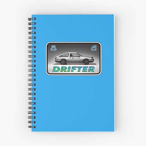 Item preview, Drifter! Green (on Blue) designed and sold by epinkb.