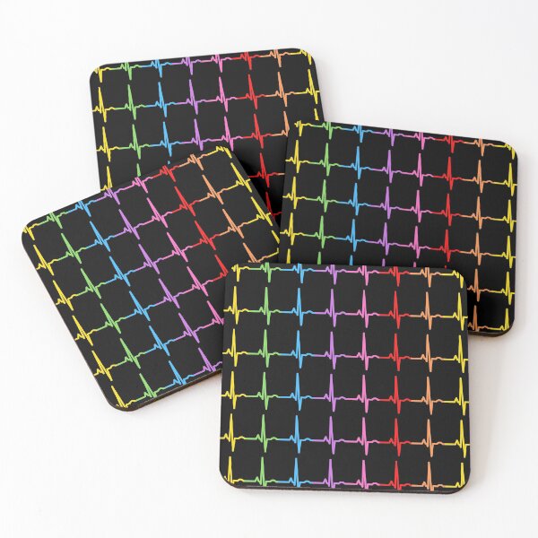 Item preview, Pride Rainbow ECG designed and sold by kidvid.