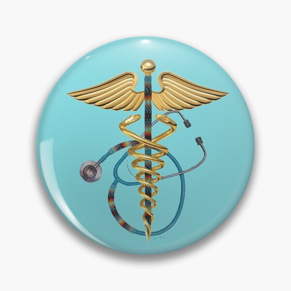 Item preview, American Indian Caduceus and Stethoscope designed and sold by John Guthrie.