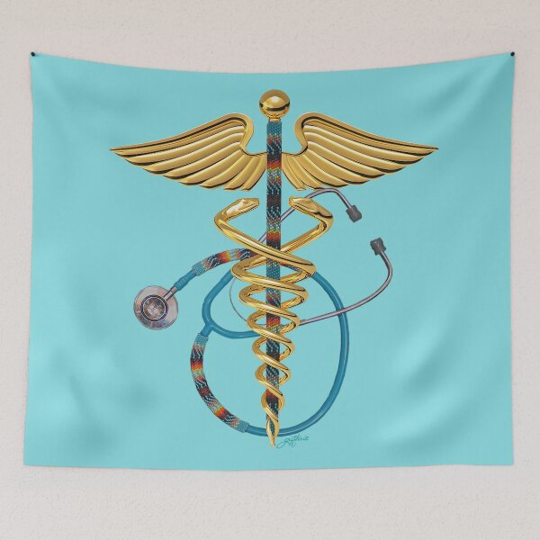 Item preview, American Indian Caduceus and Stethoscope designed and sold by John Guthrie.