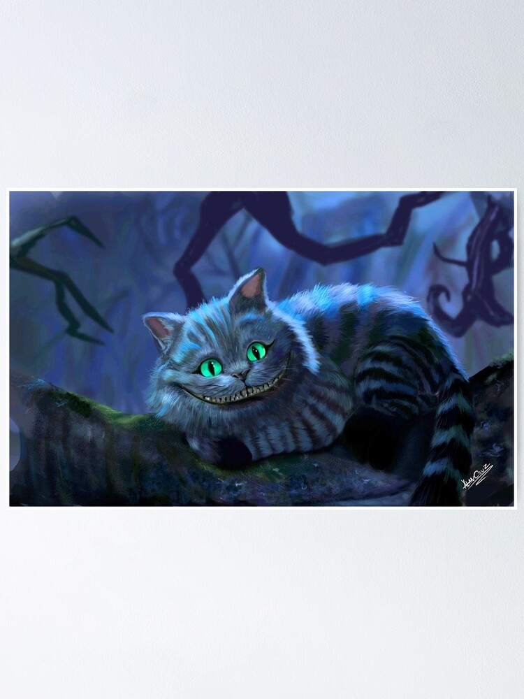 Alternate view of Cheshire Cat Poster