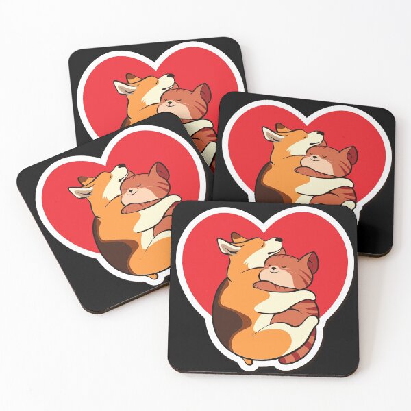 Item preview, Love is in the air Cat and Dog designed and sold by Forever-Design.