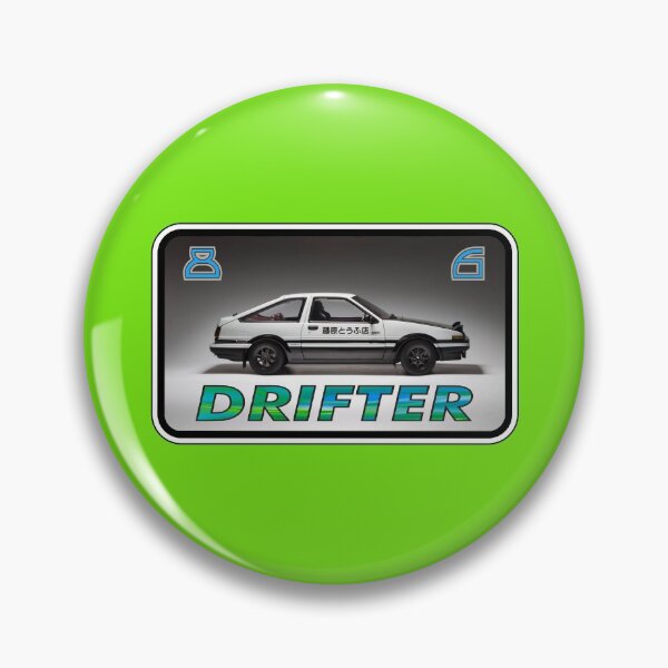 Item preview, Drifter! Green (on Green) designed and sold by epinkb.