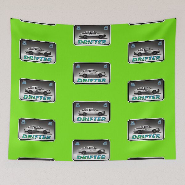 Item preview, Drifter! Green (on Green) designed and sold by epinkb.