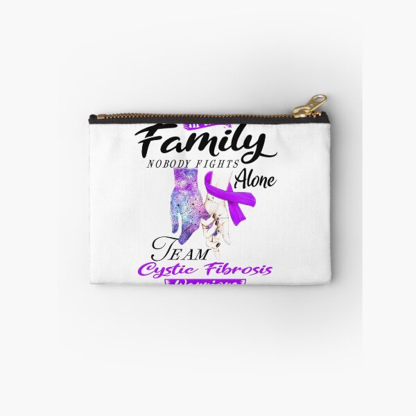 Item preview, In This Family No One Fights Alone Team Cystic Fibrosis Warrior designed and sold by deputylove.