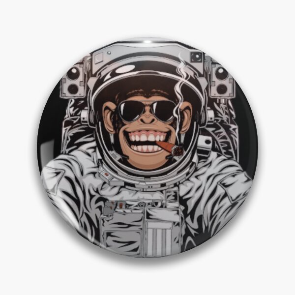Item preview, Laughing Astronaut Monkey  designed and sold by Lhadjisdaname.