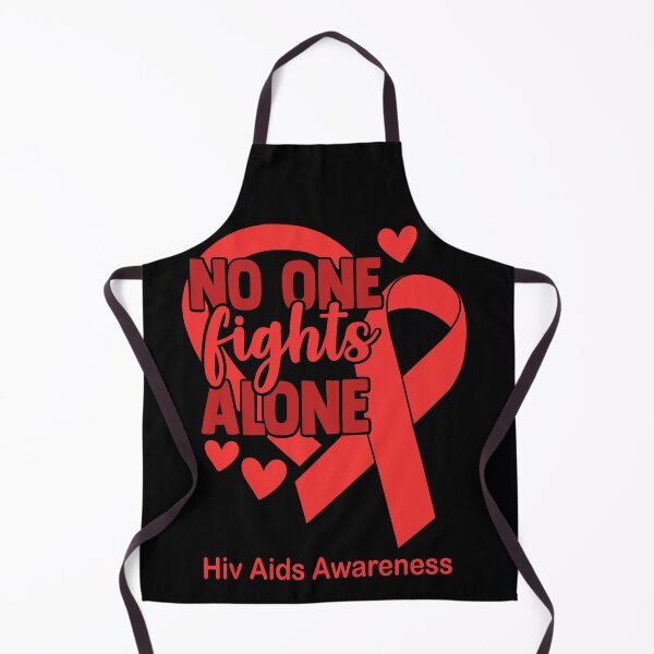 Item preview, No One Fight Alone Hiv Aids Awareness designed and sold by Sabfit.