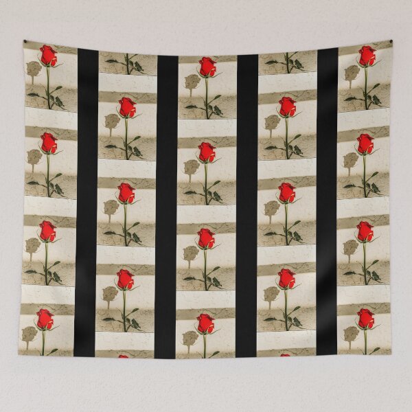 Item preview, Green rose leaf Red Rose sticker designed and sold by JD369.
