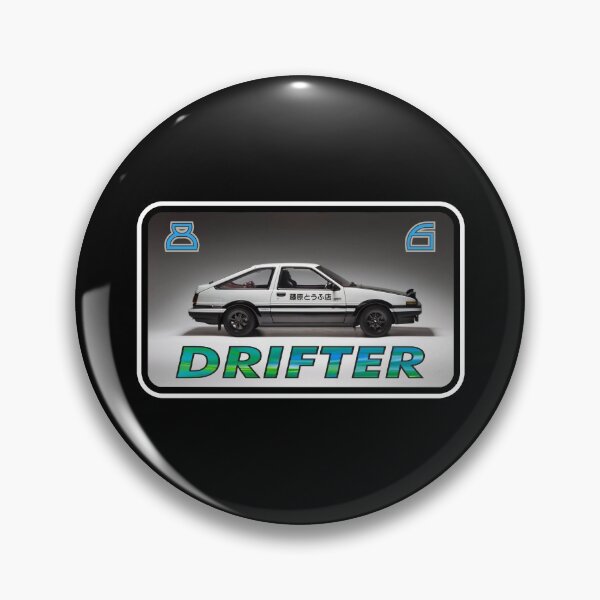 Item preview, Drifter! Green (on Black) designed and sold by epinkb.