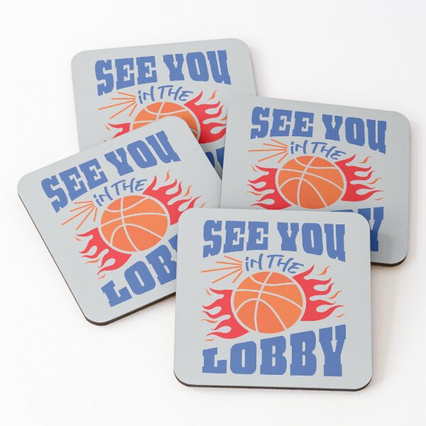 Item preview, See you in the lobby- Funny Basketball Quotes designed and sold by DebbisPalette.