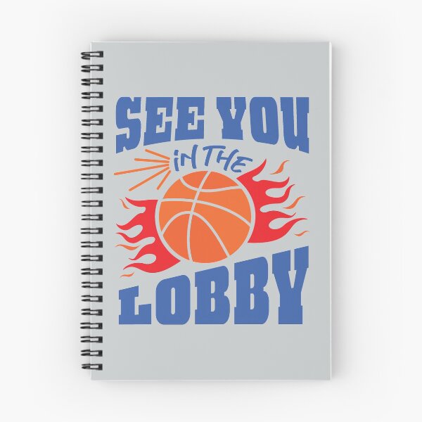Item preview, See you in the lobby- Funny Basketball Quotes designed and sold by DebbisPalette.