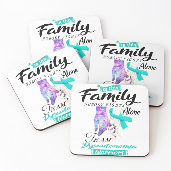 Item preview, In This Family No One Fights Alone Team Dysautonomia Warrior designed and sold by deputylove.