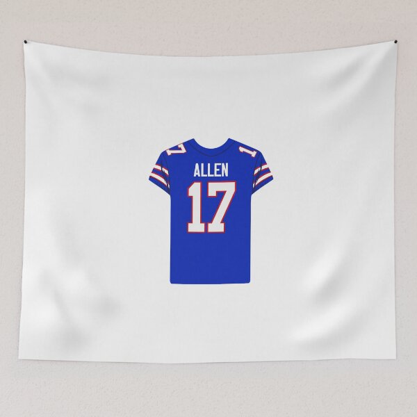 Item preview, Josh Allen #17 Jersey designed and sold by BACGraphics.