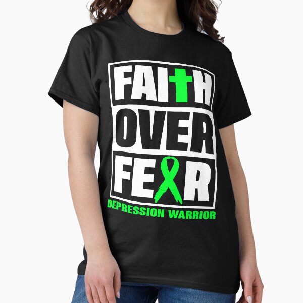 Item preview, Faith Over Fear Depression Awareness designed and sold by Gillosina.