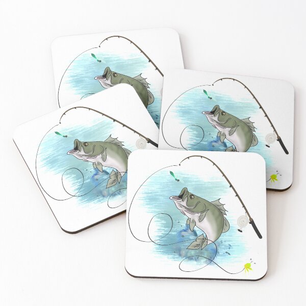 Item preview, Fishing designed and sold by FickleandFancy.