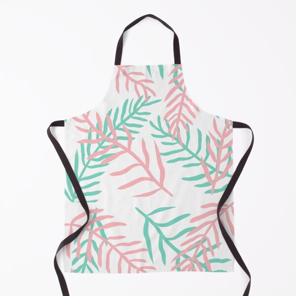 Item preview, Leaves in pink and mint green designed and sold by valdegilde.