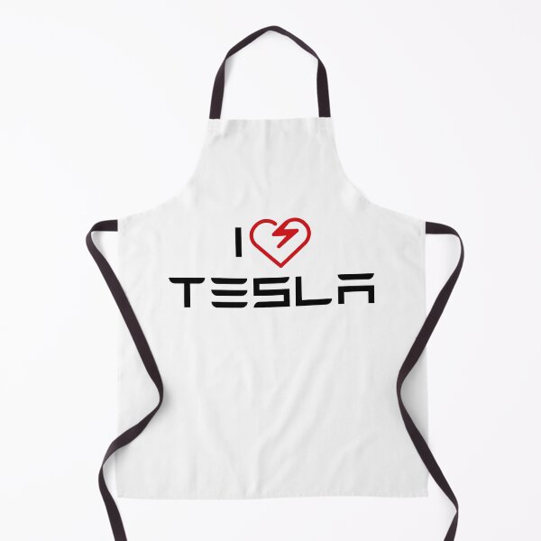 Item preview, I Love Tesla - Electric Red Heart designed and sold by WigOutlet.