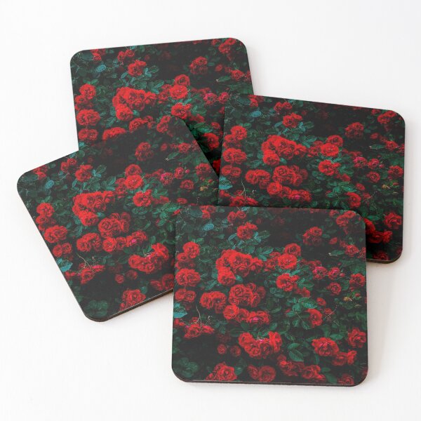 Item preview, Green bright Red Rose petals sticker designed and sold by JD369.
