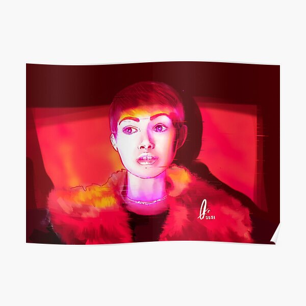Red Girl Poster