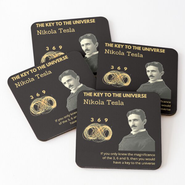 Item preview, Nikola Tesla 3 6 9 | Infinitely designed and sold by Emma's New York Magic.