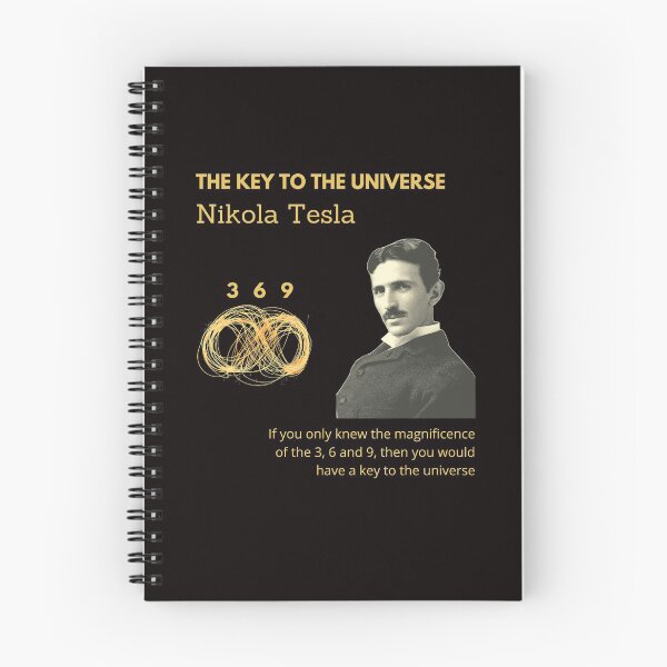 Item preview, Nikola Tesla 3 6 9 | Infinitely designed and sold by Emma's New York Magic.