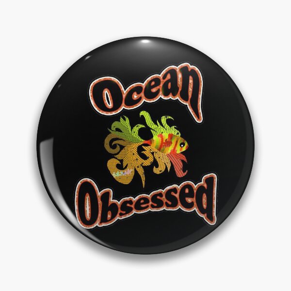 Item preview, Orange Ocean Obsessed by Heather Nafe Art designed and sold by HeatherNafeArt.