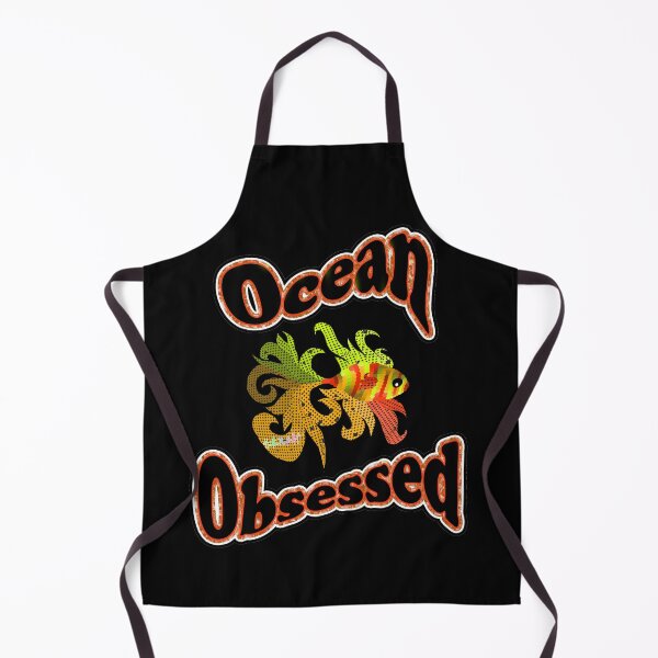 Item preview, Orange Ocean Obsessed by Heather Nafe Art designed and sold by HeatherNafeArt.